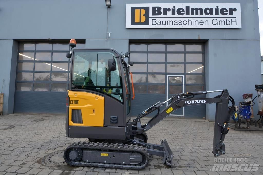 Volvo EC 18 E Mini bageri <7t