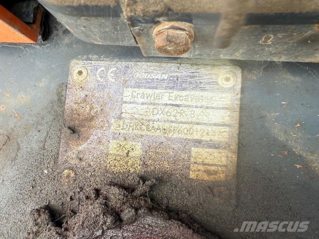 Doosan DX 62 R-3 Mini bageri <7t