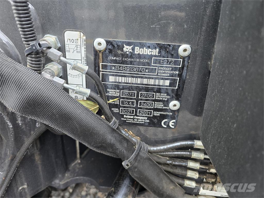 Bobcat E27z Mini bageri <7t