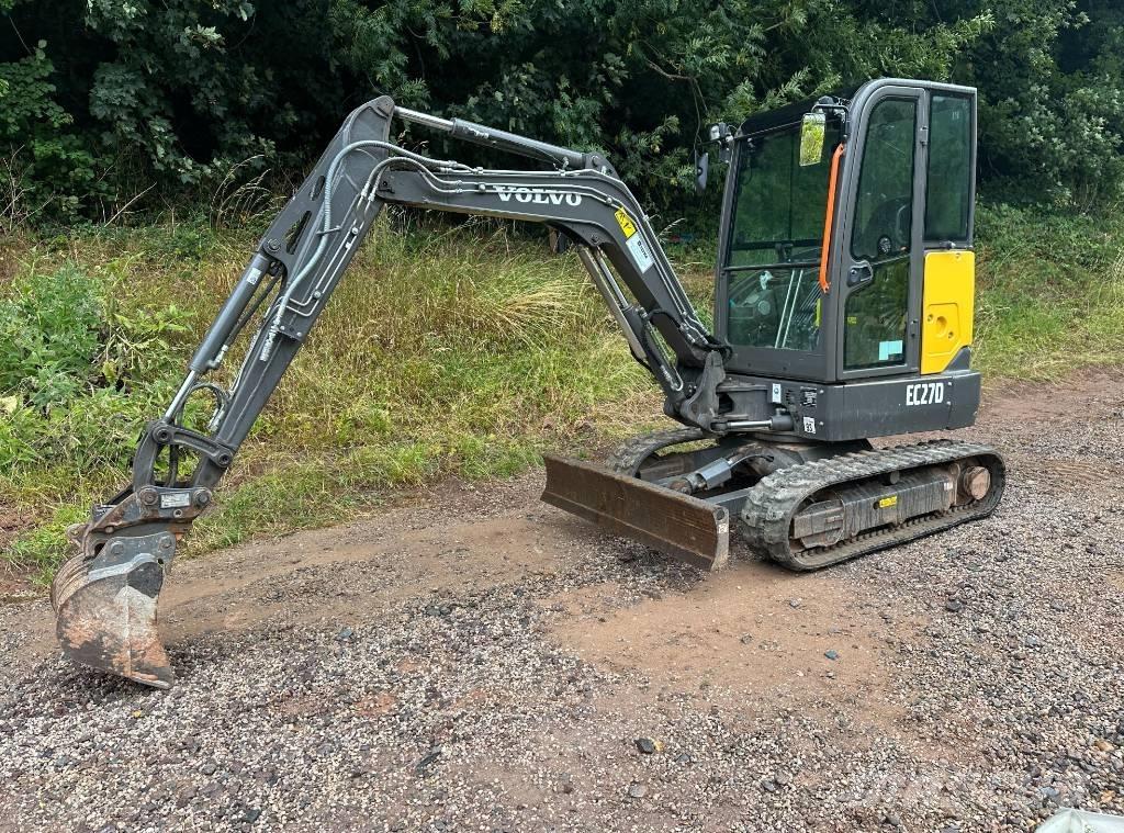 Volvo EC 27 D Mini bageri <7t