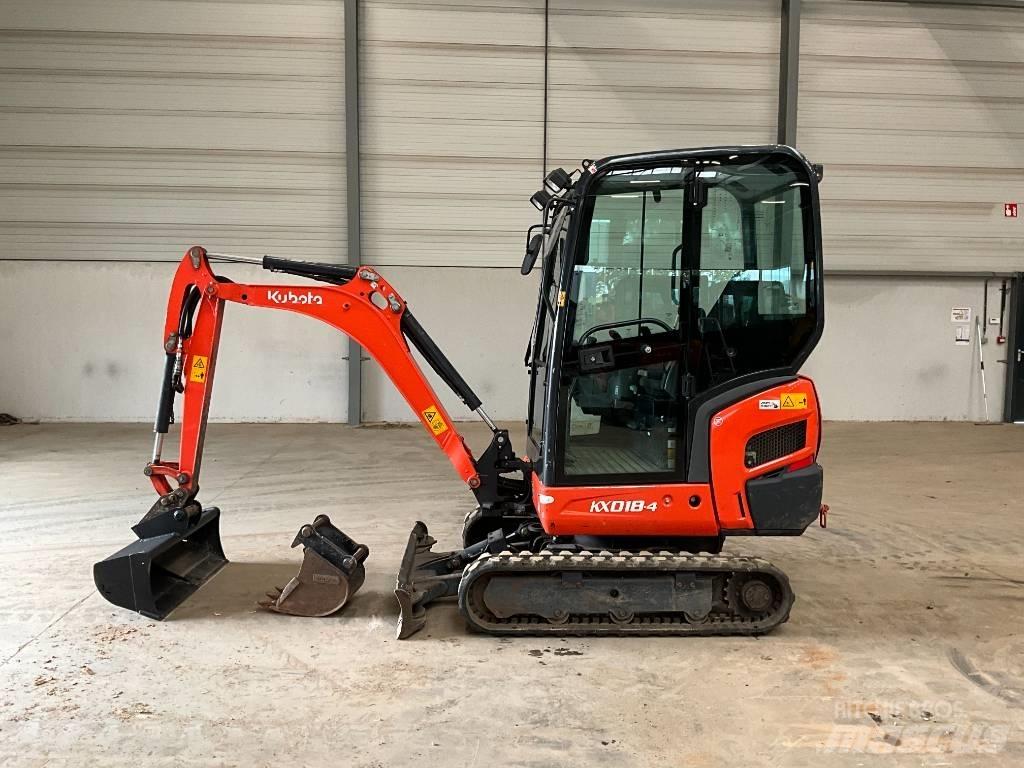 Kubota KX 018-4 Mini bageri <7t