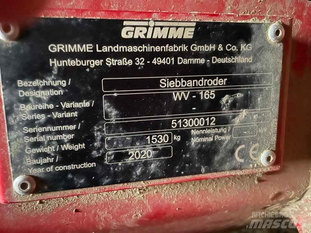 Grimme WV 165 Poljoprivreda – ostalo