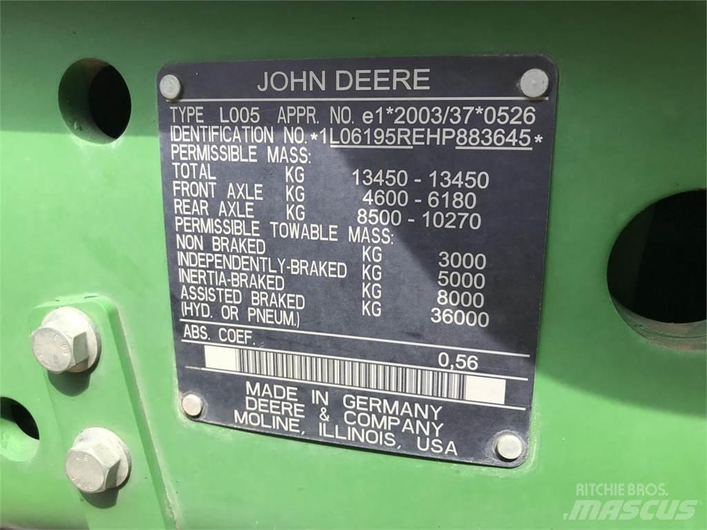 John Deere 6195R Traktori