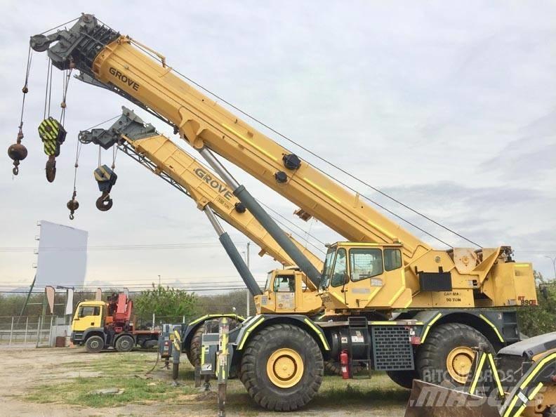 Grove RT 890 E Rabljene dizalice za težak teren
