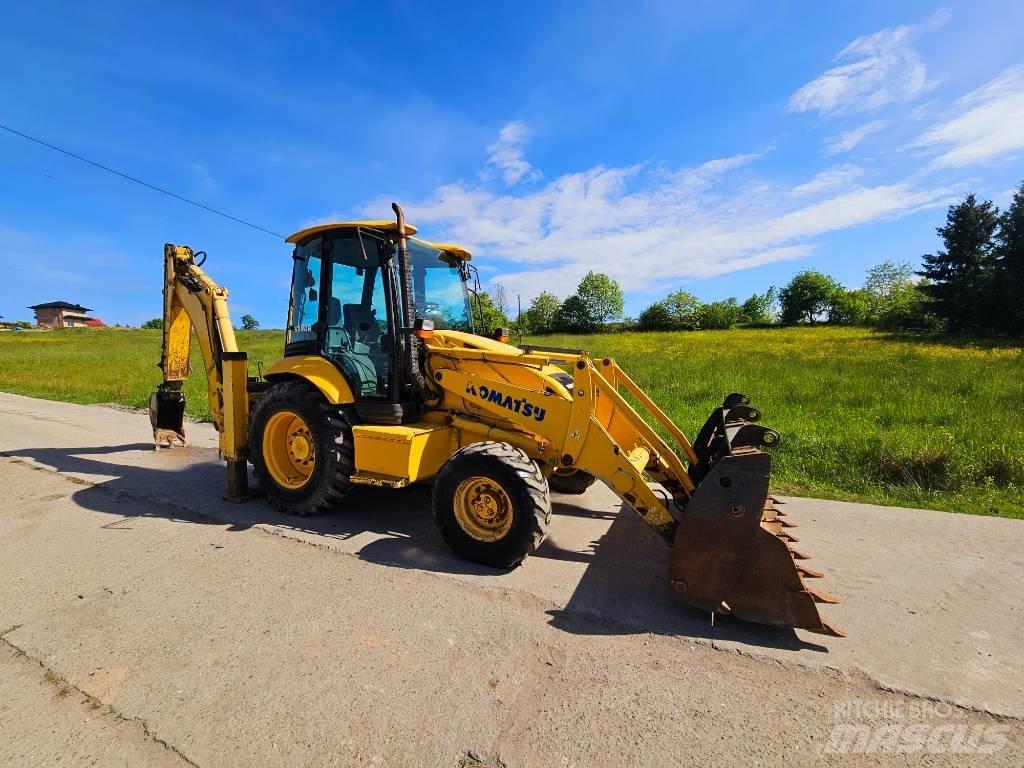 Komatsu WB 93 R Utovarni rovokopači