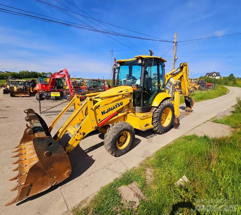 Komatsu WB 93 R Utovarni rovokopači