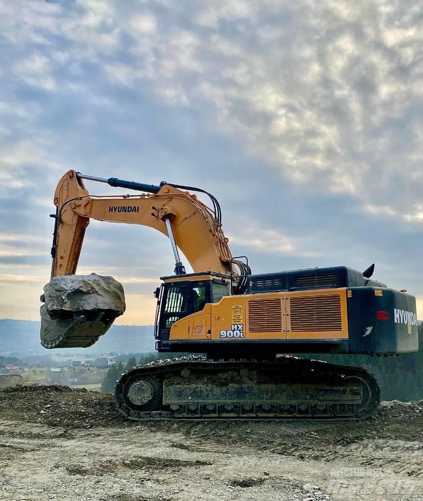 Hyundai HX900L Bageri gusjeničari