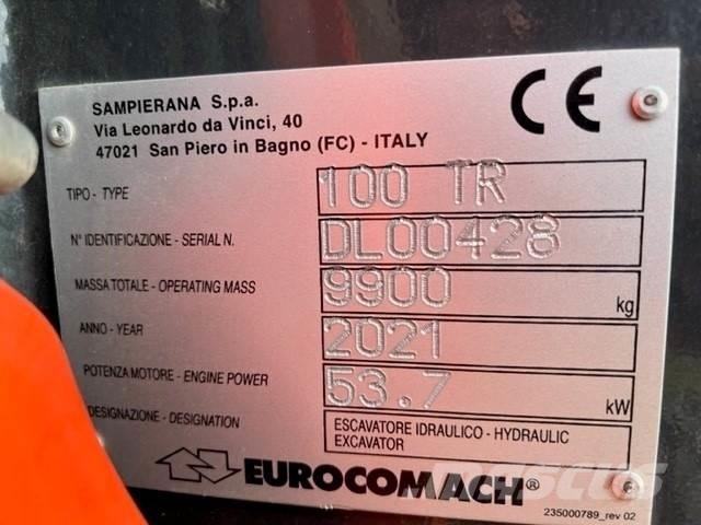 Eurocomach 100TR Mini bageri <7t