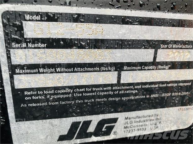 JLG G 12-55 A Teleskopski viličari