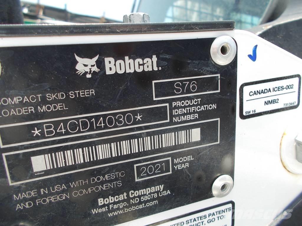 Bobcat S76 Skid steer mini utovarivači