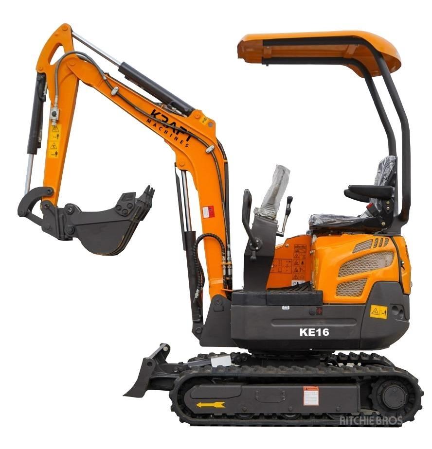 Kraft KE16 Mini bageri <7t