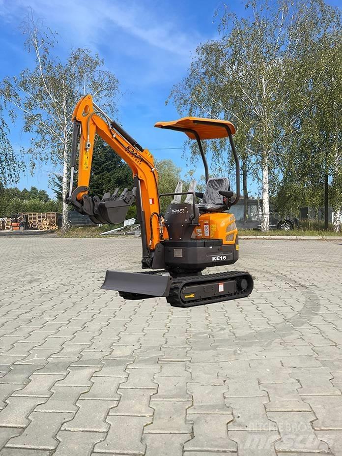Kraft KE16 Mini bageri <7t