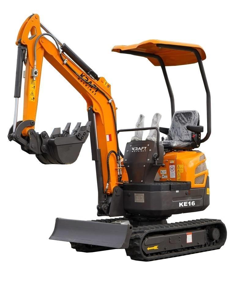 Kraft KE16 Mini bageri <7t