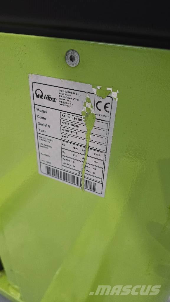 Pramac RX 10/16 Ručni električni viličar