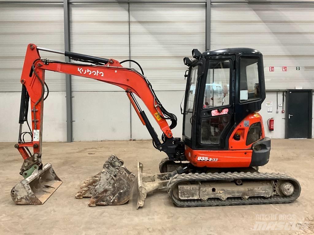 Kubota U 35-3 A 3 Mini bageri <7t