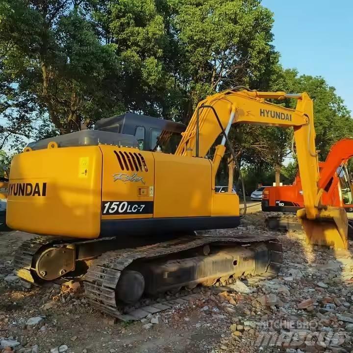 Hyundai 150LC-7 Bageri gusjeničari