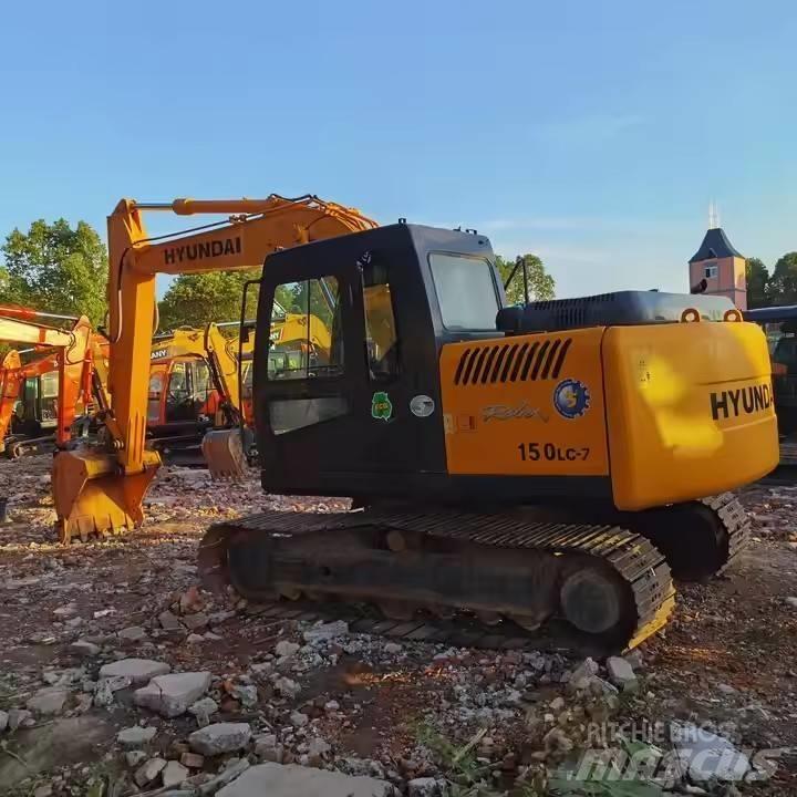 Hyundai 150LC-7 Bageri gusjeničari