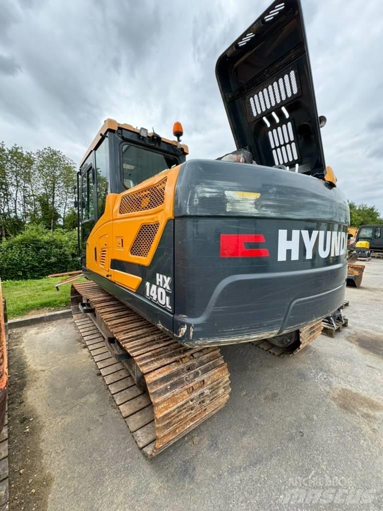 Hyundai HX 140L Bageri gusjeničari
