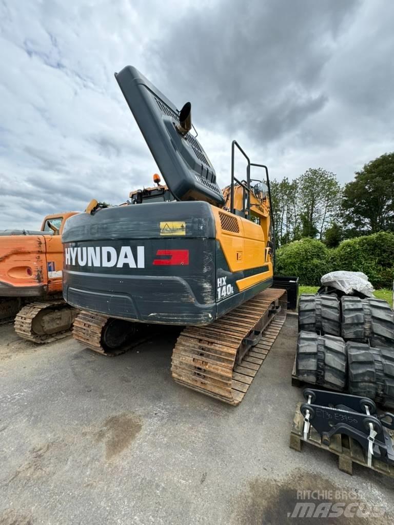 Hyundai HX 140L Bageri gusjeničari
