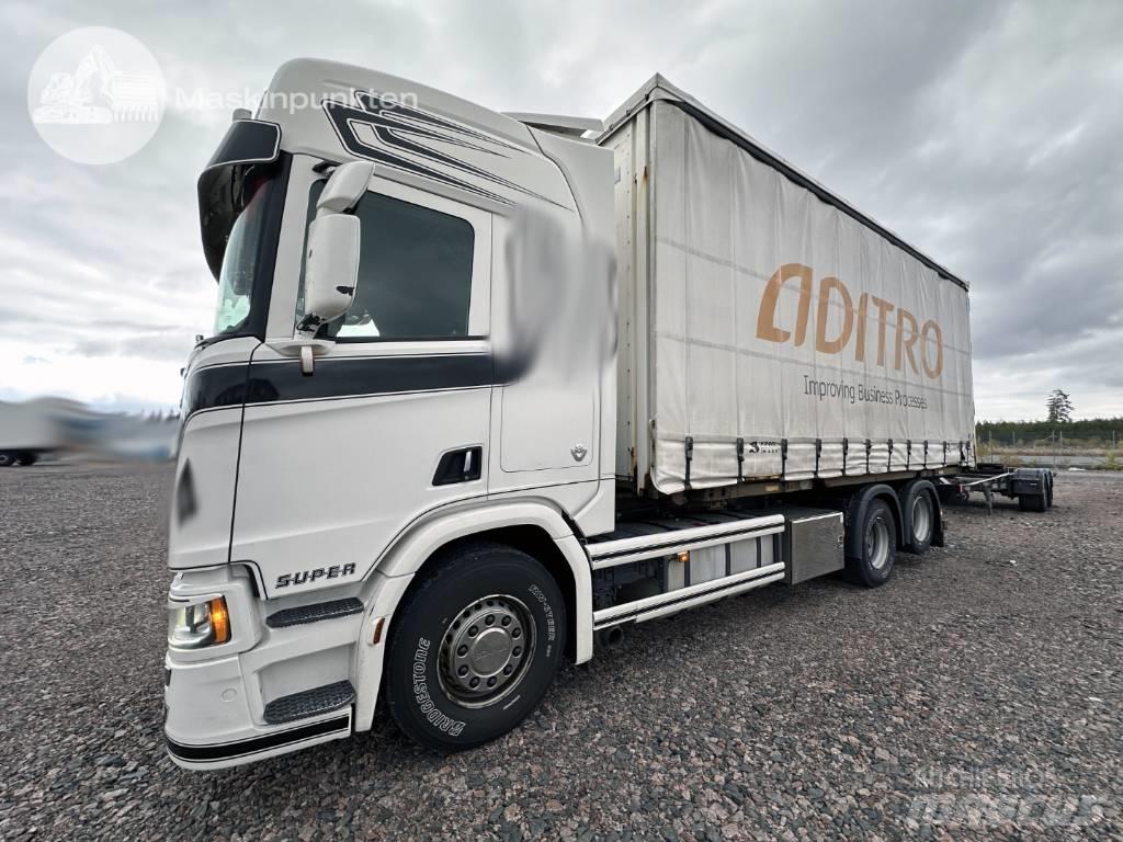 Scania R 580 Kontejnerski kamioni