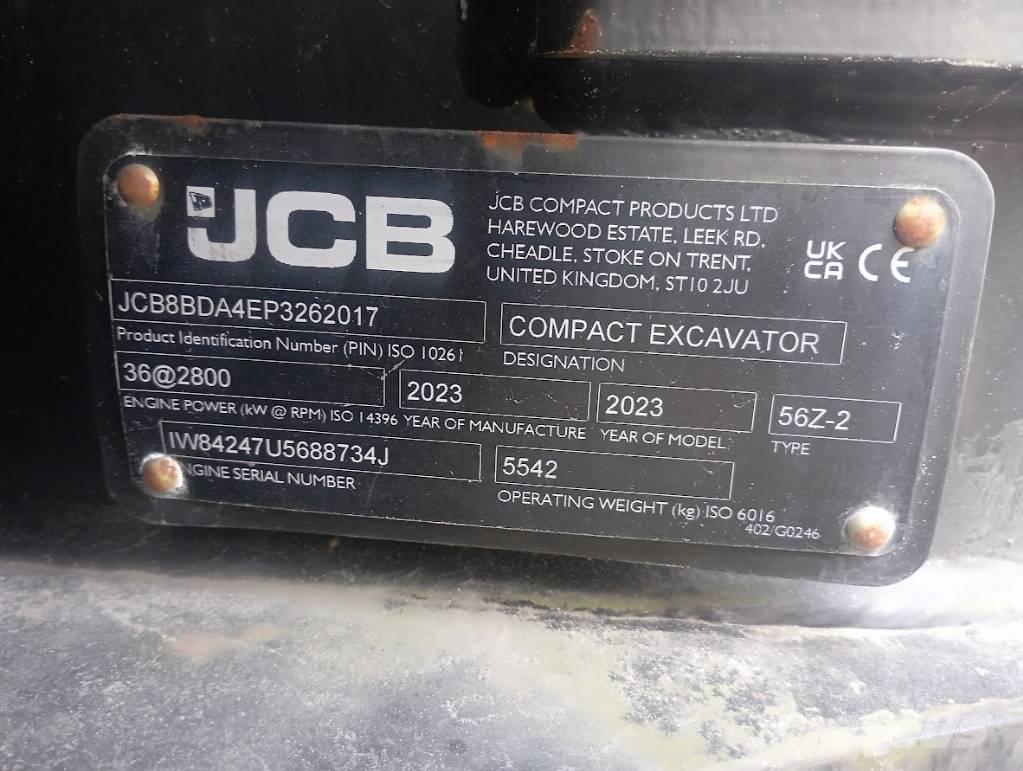JCB JCB 56Z-2 Mini bageri <7t