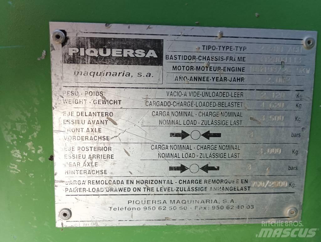 Piquersa 2500 ACH Demperi za gradilišta