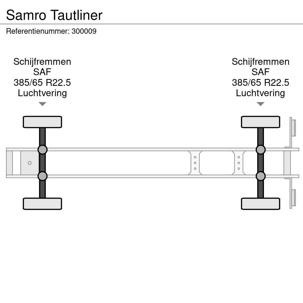 Samro Tautliner Poluprikolice sa ceradom