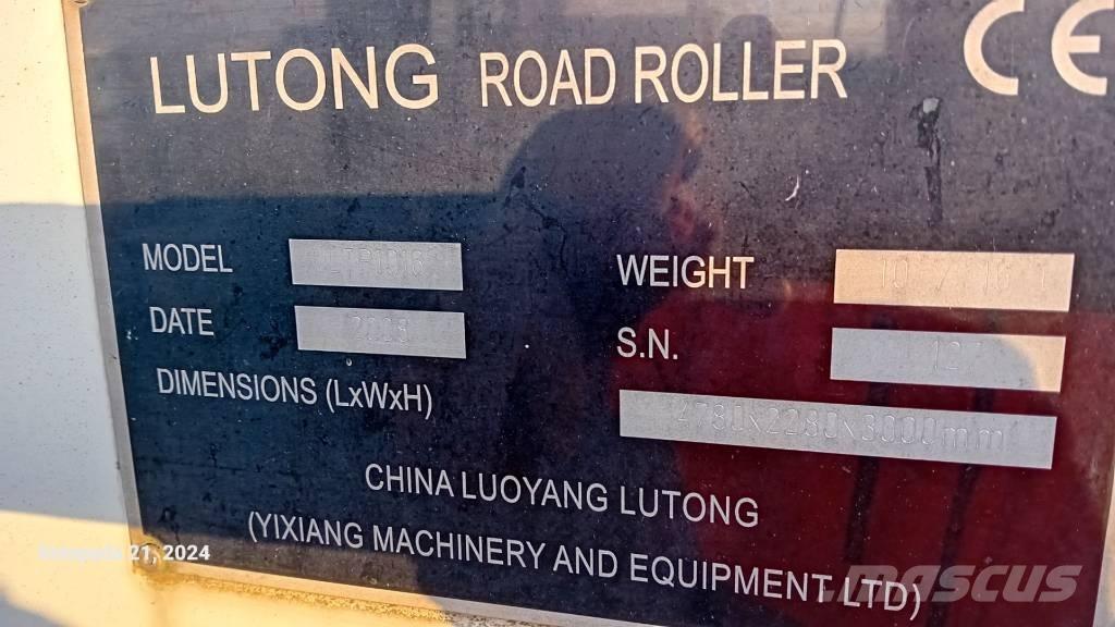 Lutong LTP 1016 Gumeni valjci na kotačima