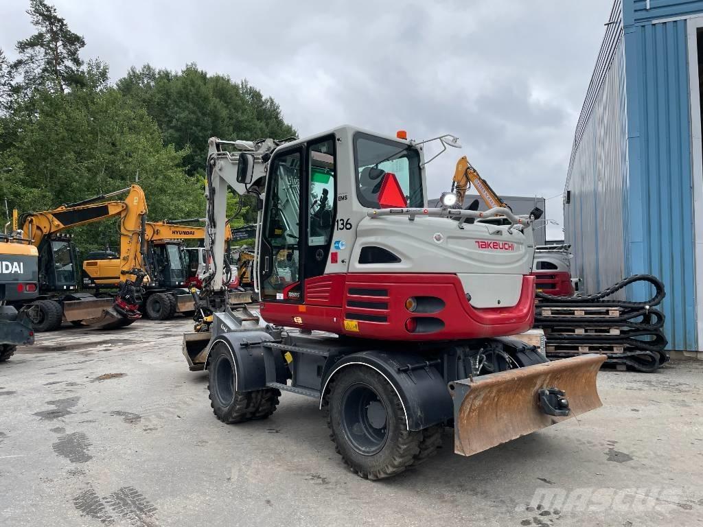 Takeuchi TB 295 W Bageri na kotačima