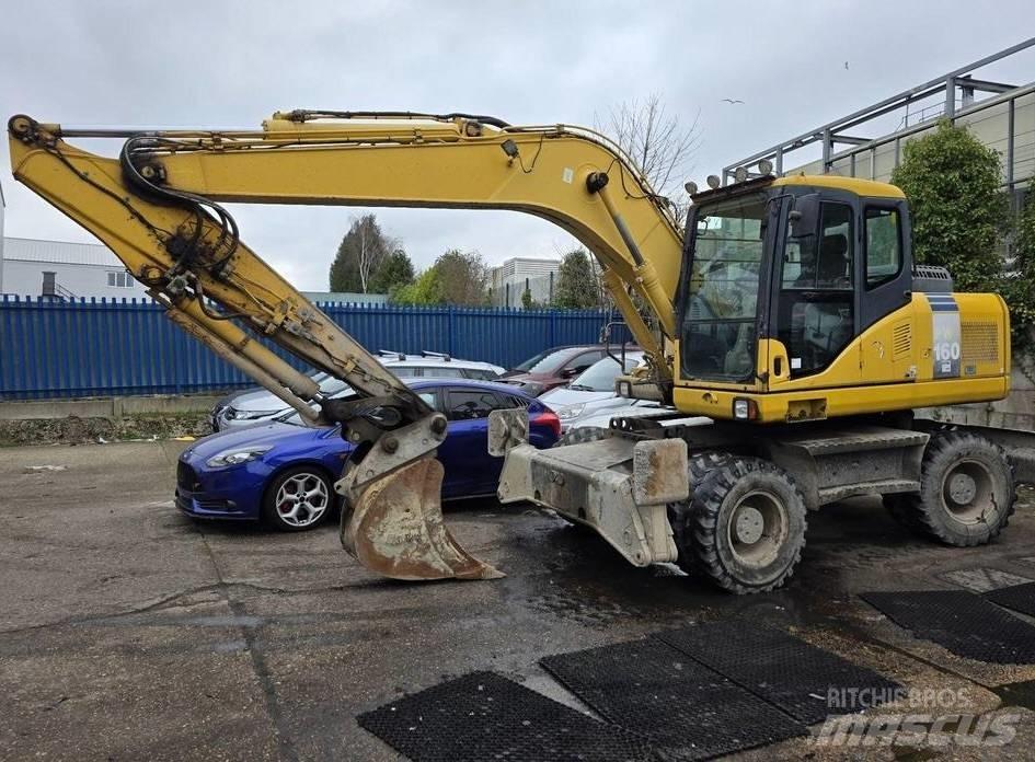 Komatsu PW 160-7 Bageri na kotačima