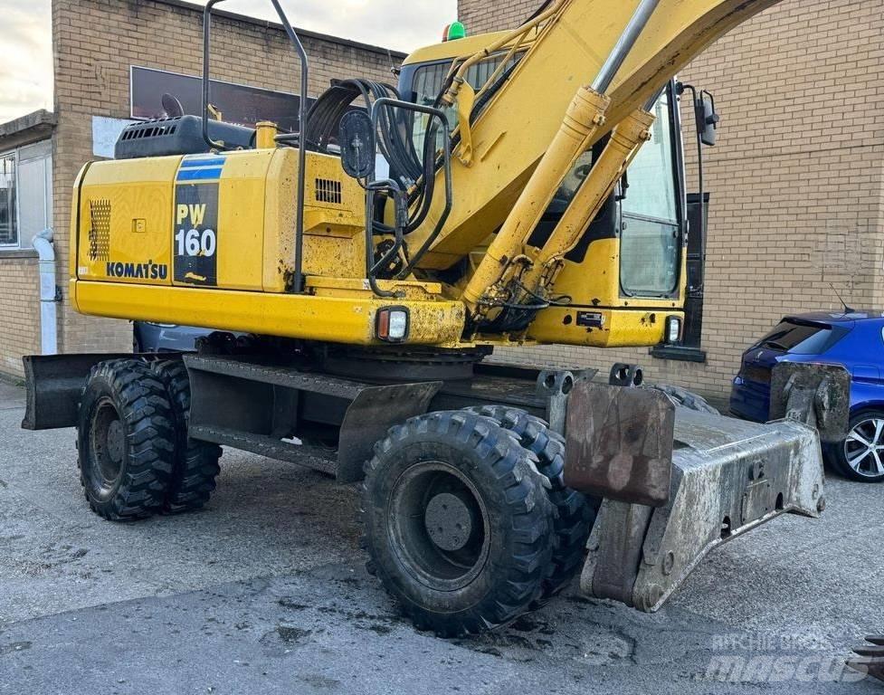 Komatsu PW 160-7 Bageri na kotačima