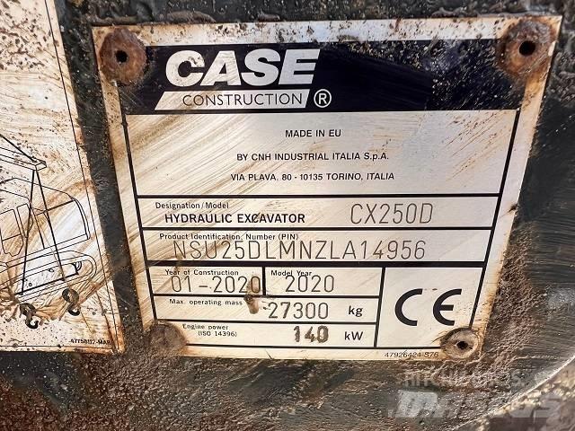 CASE CX 250 D Bageri gusjeničari