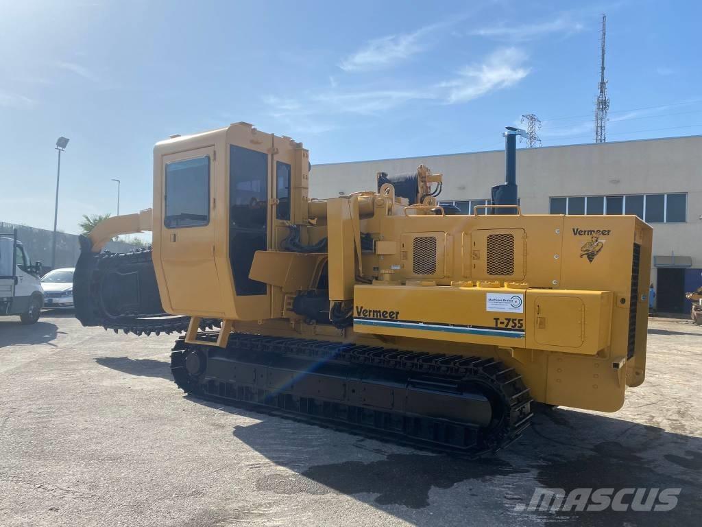 Vermeer T755 Rovokopači freze za kanale Trenčeri
