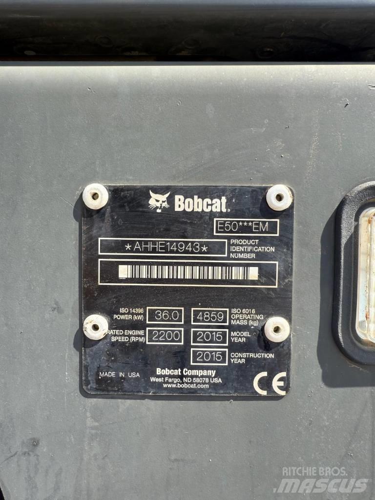Bobcat E 50 EM Mini bageri <7t