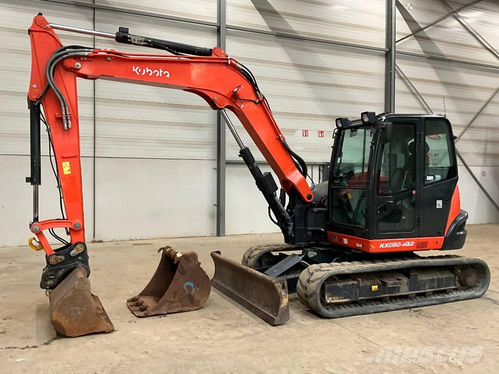Kubota KX 080-4 A 2 Midi bageri 7t – 12t