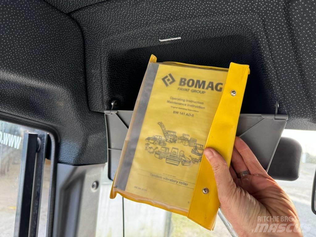 Bomag BW 141 AD-5 Valjci sa dvojnim bubnjem