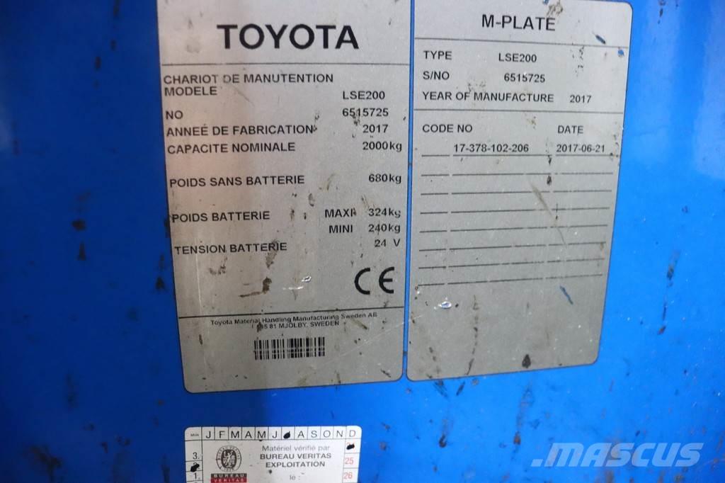 Toyota LSE200 Niskopodizni komisioni viličar