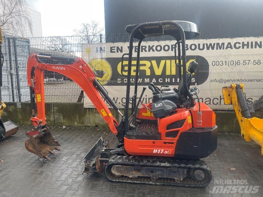 Kubota U17-3 hybride Mini bageri <7t