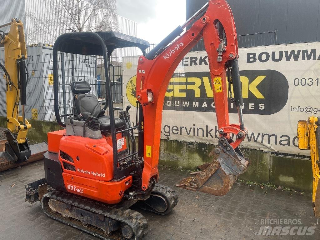 Kubota U17-3 hybride Mini bageri <7t