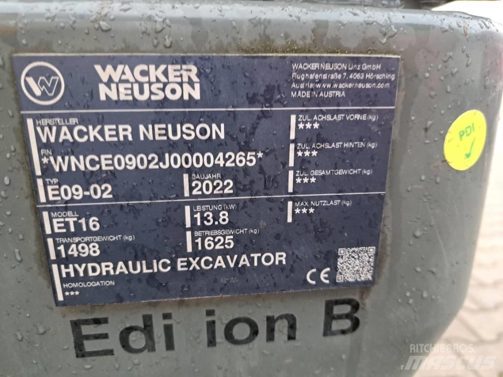 Wacker Neuson ET16 Bageri gusjeničari