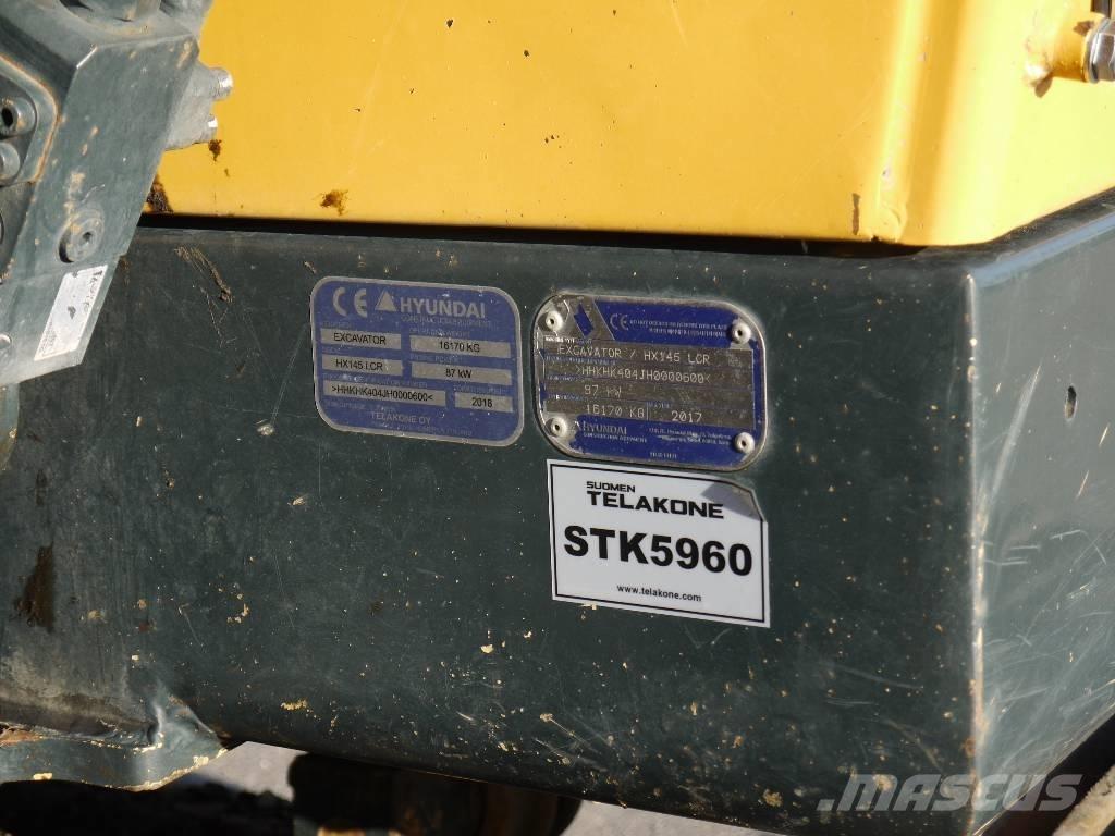Hyundai HX 145 LCRD Bageri gusjeničari