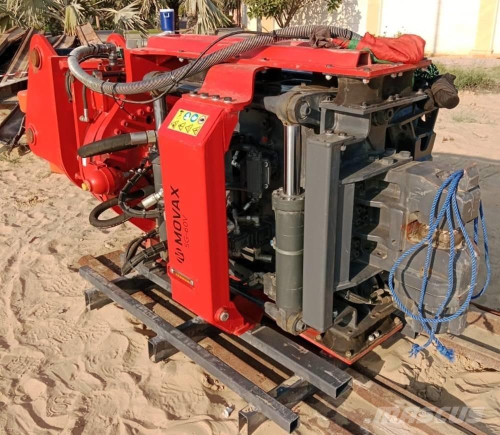 Movax SG60V Vibracijoni zabijači stupova