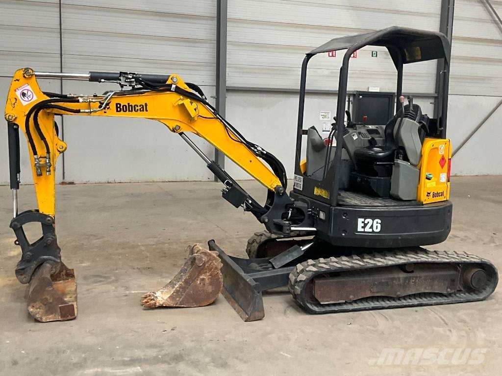 Bobcat E 26 EM Mini bageri <7t