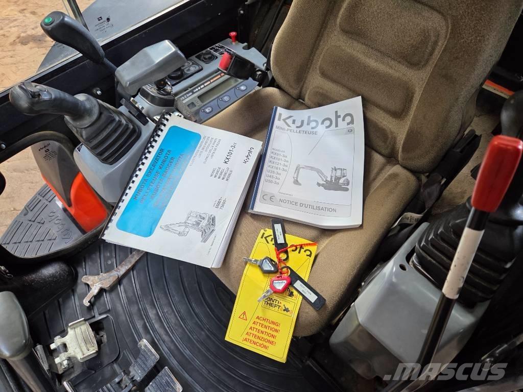 Kubota KX 101-3 A Mini bageri <7t