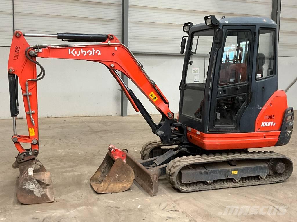 Kubota KX 61-3 Mini bageri <7t
