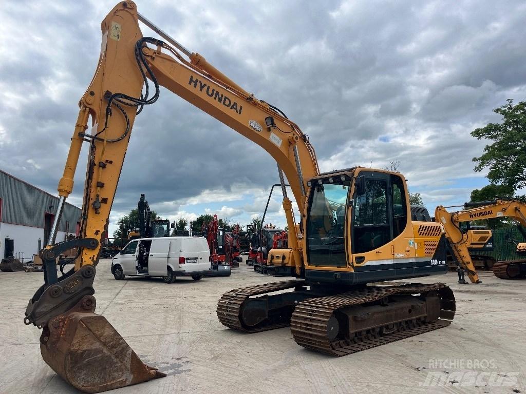 Hyundai 140LC-9A Bageri gusjeničari