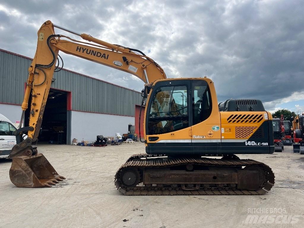 Hyundai 140LC-9A Bageri gusjeničari