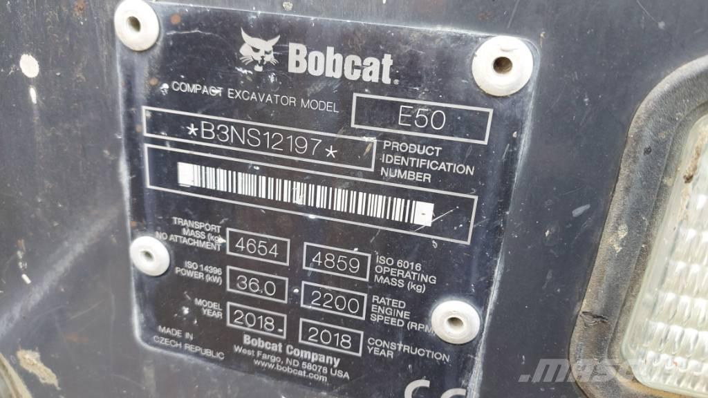 Bobcat E-50 BB-E50 Bageri gusjeničari