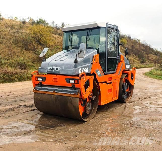 Hamm DV 90 Valjci sa dvojnim bubnjem