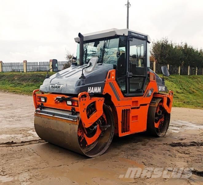 Hamm DV 90 Valjci sa dvojnim bubnjem